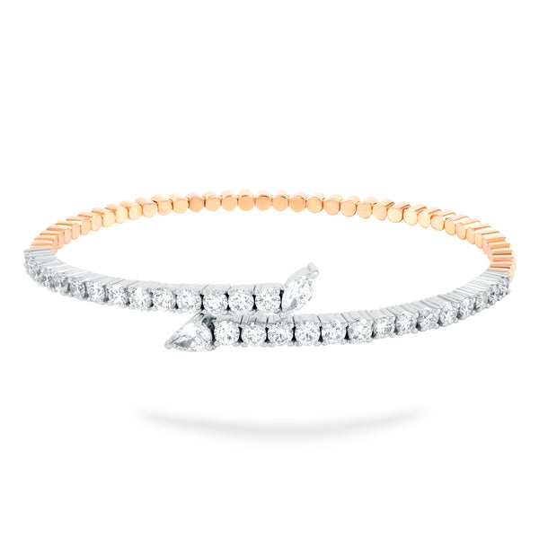 Gradıva Cuffs | Pırlanta Bilezik | 18 Ayar Altın
