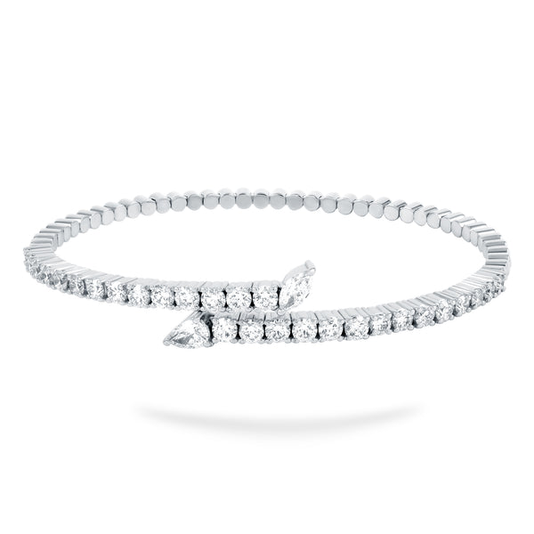 Gradıva Cuffs | Pırlanta Bilezik | 18 Ayar Altın