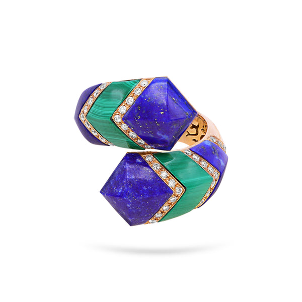Gradiva Blue Lagoon | Diamond Ring | 18K Gold