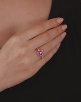 Gradiva Cherry Blossom | Diamond Ring | 18K Gold