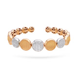 Gradiva Honeycomb | Diamond Bracelet | 18K Gold