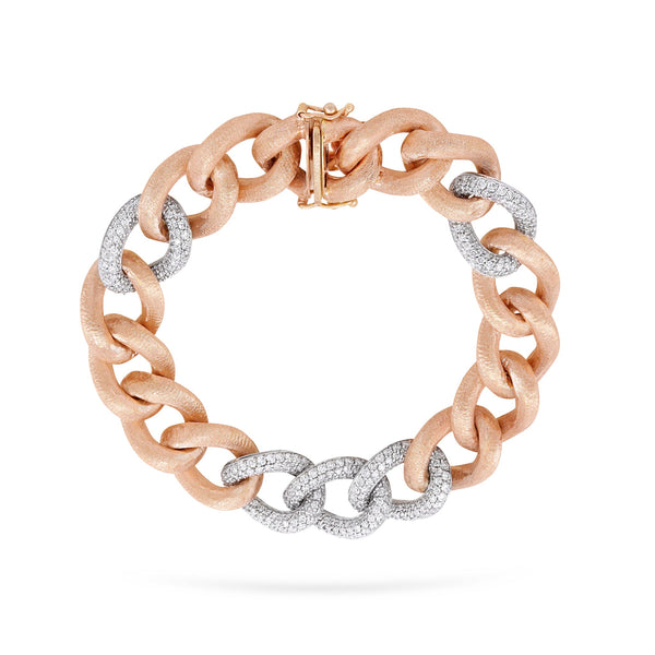 Gradiva Chains | Diamond Bracelet | 4.18 Cts. | 18K Gold