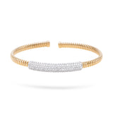 Gradiva Cuffs | Diamond Bracelet | 18K Gold