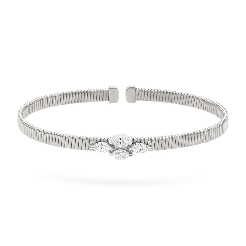Gradıva Cuffs | Pırlanta Bilezik | 18 Ayar Altın