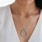 Gradiva Glory | Diamond Necklace/Pendant | 3.23 Cts. | 18K Gold
