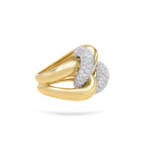 Gradiva Chains | Diamond Ring | 18K Gold