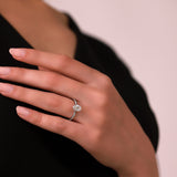 Gradiva Oval-Cut Solitaire | Diamond Ring | 18K Gold