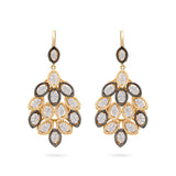 Gradiva Peacock | Diamond Earrings | 18K Gold