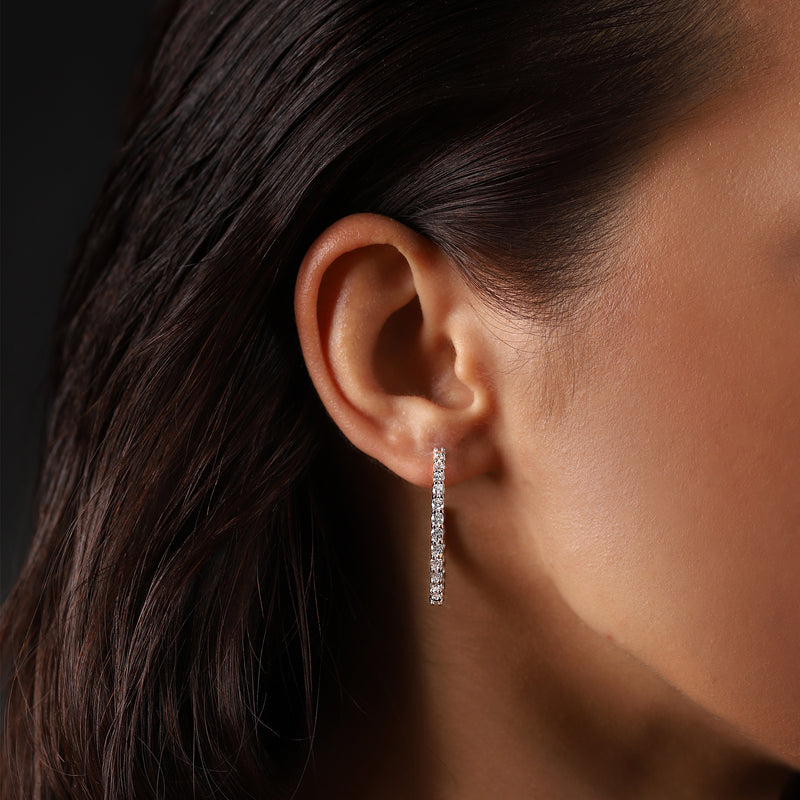 Gradiva Perfection | Diamond Earrings | 2.4 Cts. | 14K Gold