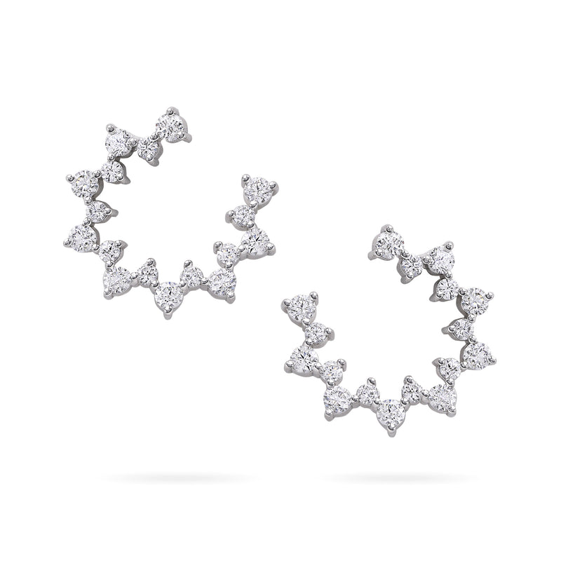 Gradiva Sunshine | Diamond Earrings | 14K Gold