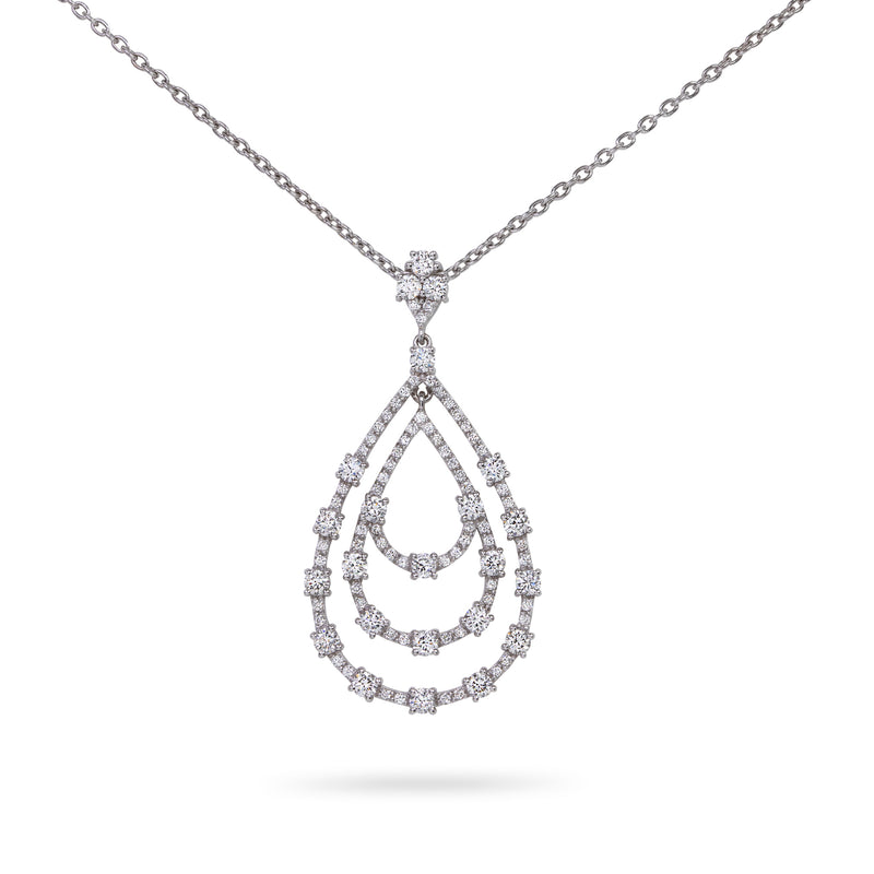 Gradiva Maia | Diamond Necklace/Pendant | 2.62 Cts. | 18K Gold