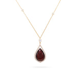 Gradiva Rosa | Diamond Necklace/Pendant | 0.52 Cts. | 14K Gold