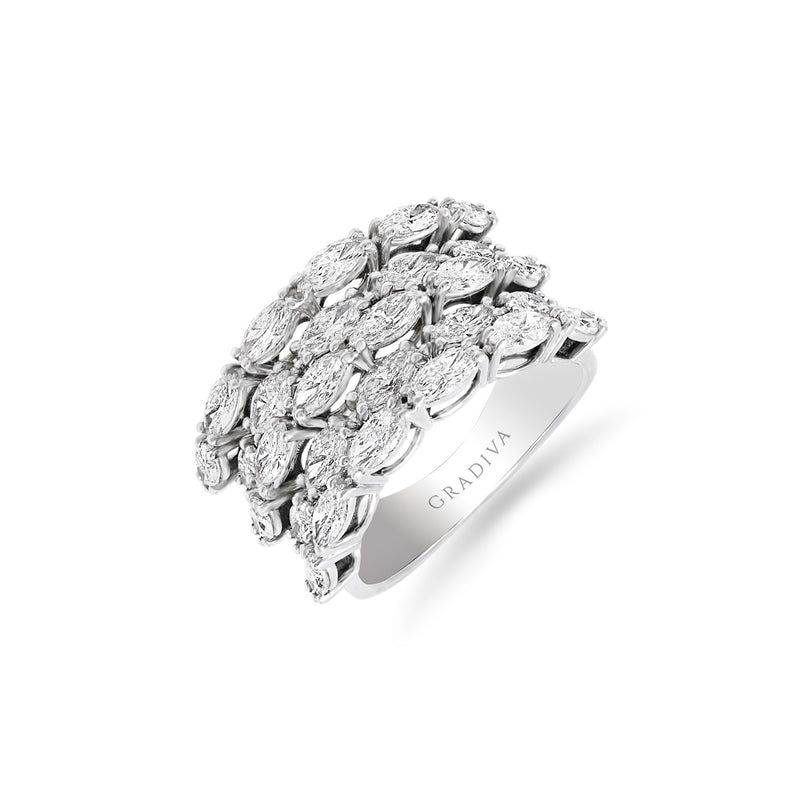 Gradiva Reel | Diamond Ring | 18K Gold