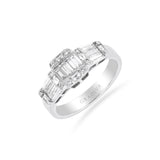 Gradiva Baguette | Diamond Ring | 14K Gold
